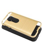 Wholesale Moto G6 Play / Moto G6 Forge (MOTO G Play 6th Gen) Armor Hybrid Case (Gold)